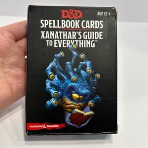 Dungeons and Dragons XANATHARS GUIDE TO EVERYTHING Spellbook Cards (GO1067251)